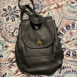 Vintage Coach Day Backpack